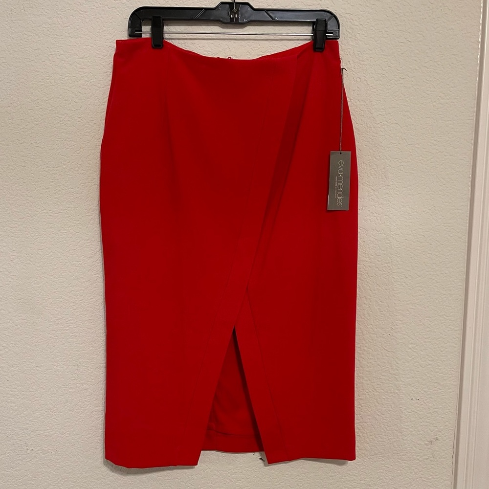 RED PENCIL SKIRT